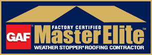 GAF Factory Certified Master Elite roofing contractor